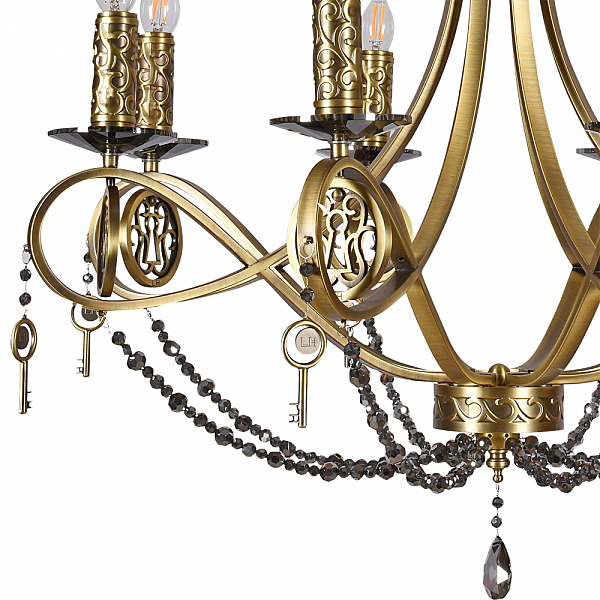 Подвесная люстра Орабель 2036/8H-ABP-SY