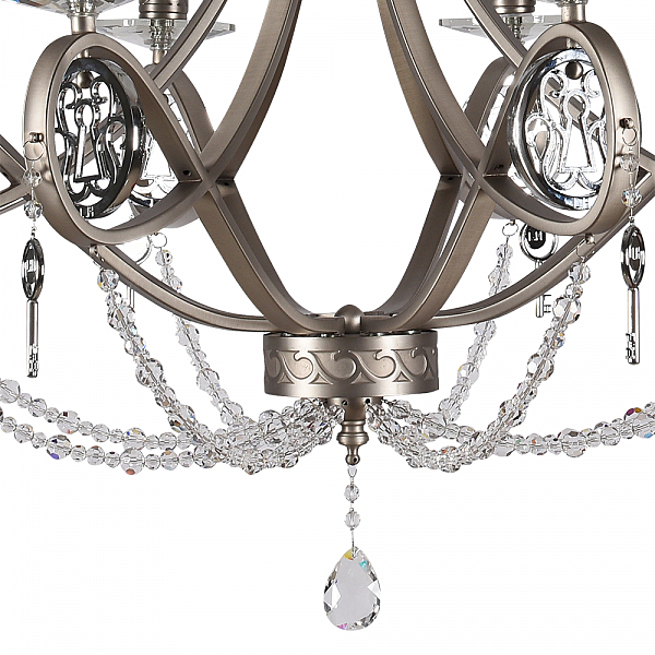 Подвесная люстра Орабель 2036/8H-SNCR-CL