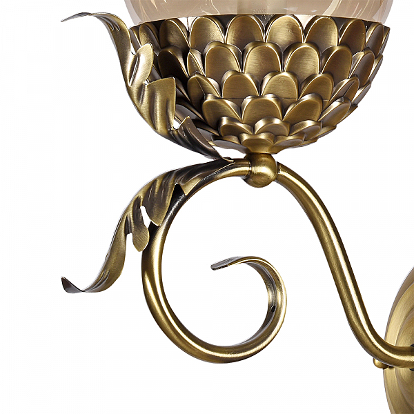 Настенное бра Оливи 3304/1W-ABPAB-AM