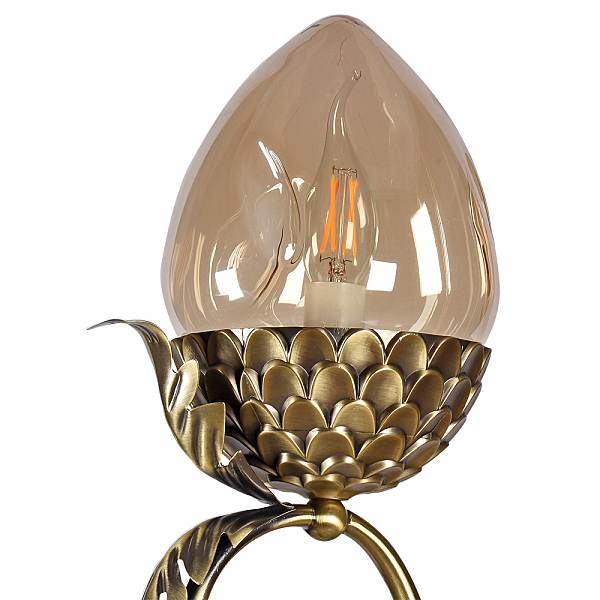 Настенное бра Оливи 3304/1W-ABPAB-AM