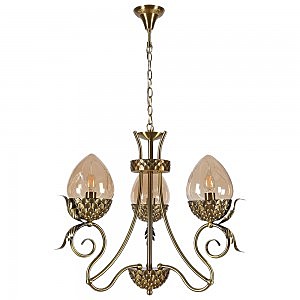 Подвесная люстра Оливи 3304/3H-ABPAB-AM