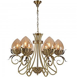 Подвесная люстра Оливи 3304/6H-ABPAB-AM