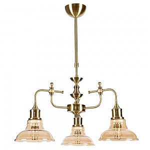 Люстра на штанге Дезире 3305/3H-AB-CGN