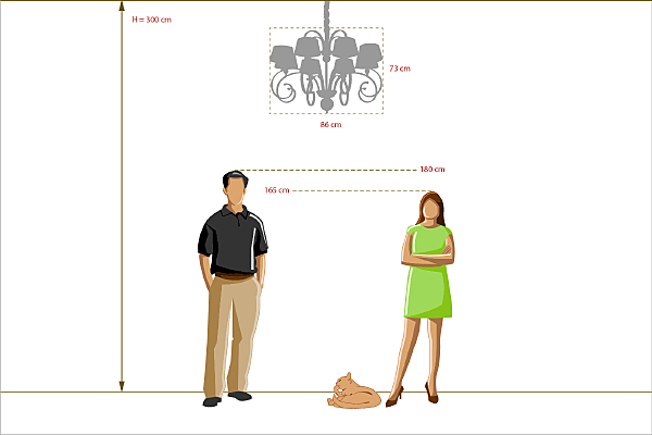 Люстра подвесная Chiaro  Палермо 386013608