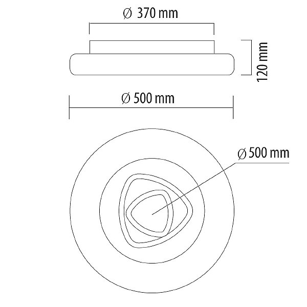 Потолочная люстра Эрида 706011001