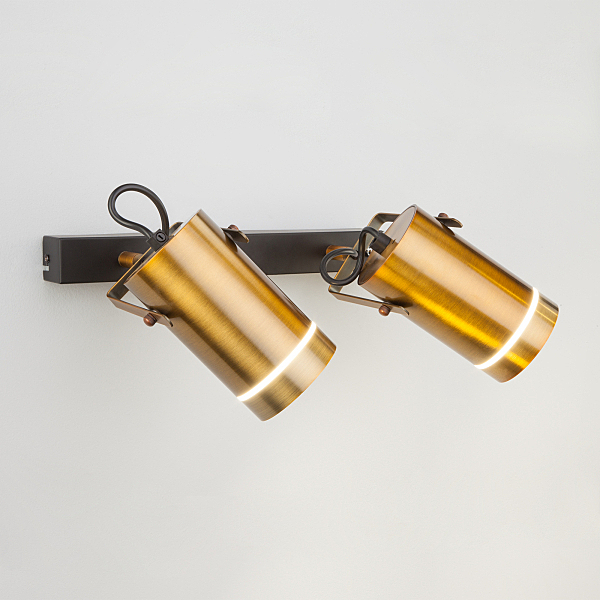 Светильник спот Bronze 20063/2 LED античная бронза 18W