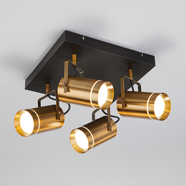 Светильник спот Bronze 20063/4 LED античная бронза 36W