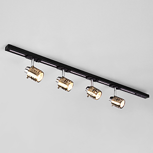 Трековая система Leonardo 20076/4 хром/античная бронза