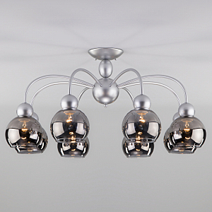 Потолочная люстра Fabia 30148/8 серебро