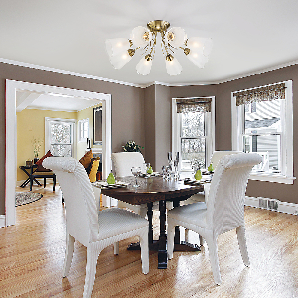 Потолочная люстра Patrice 30150/8 античная бронза