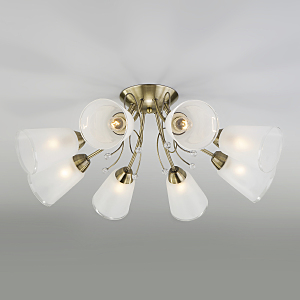 Потолочная люстра Patrice 30150/8 античная бронза