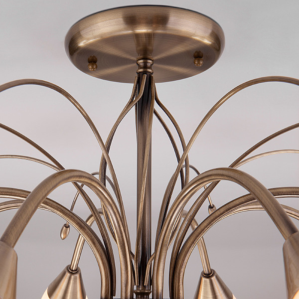 Потолочная люстра Ginevra 30280/8 античная бронза