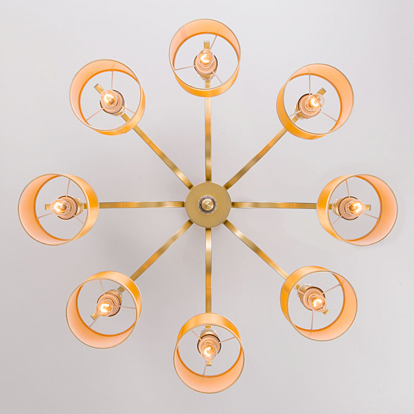 Потолочная люстра Ofelia 60070/8 перламутровое золото