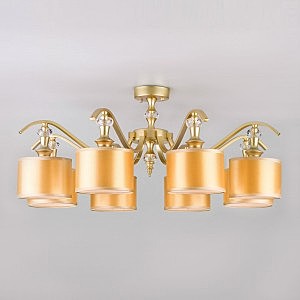 Потолочная люстра Ofelia 60070/8 перламутровое золото