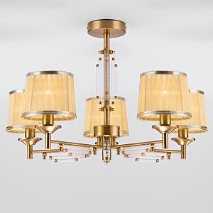 Потолочная люстра Amalfi 60081/5 золотая бронза