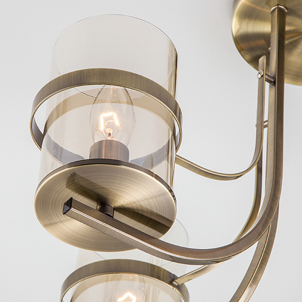 Потолочная люстра Coppa 60085/5 античная бронза