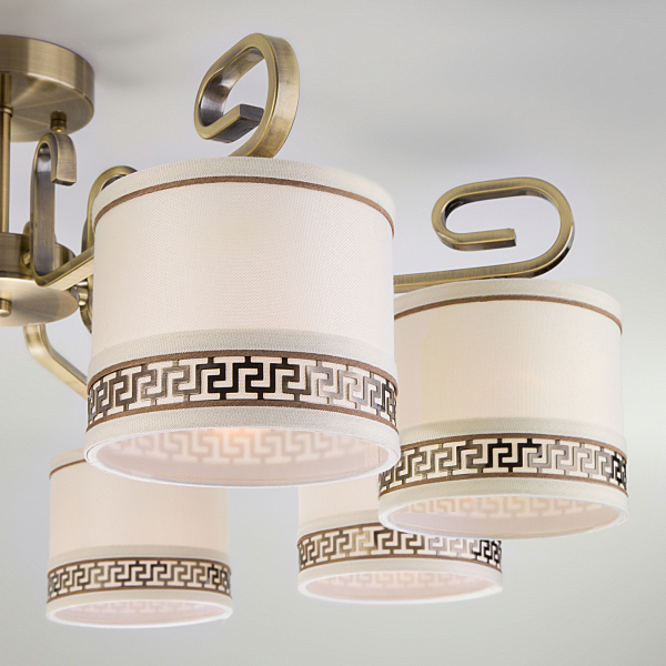 Потолочная люстра Frangia 60086/8 античная бронза