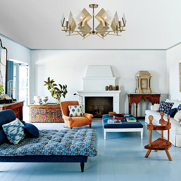 Потолочная люстра Rombo 60110/8 античная бронза