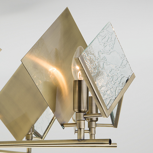 Потолочная люстра Rombo 60110/8 античная бронза