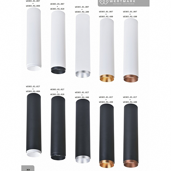 Накладной светильник Stecken WE803.01.027