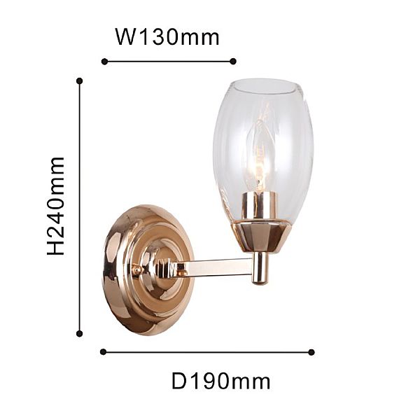 Настенное бра Elegia 2552-1W