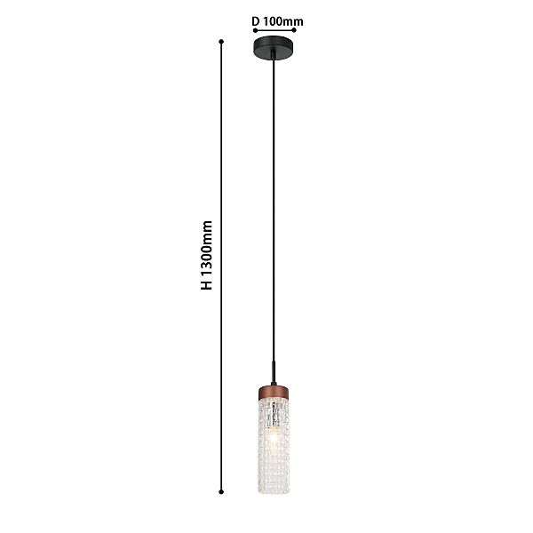 Светильник подвесной Flumen 2567-1P