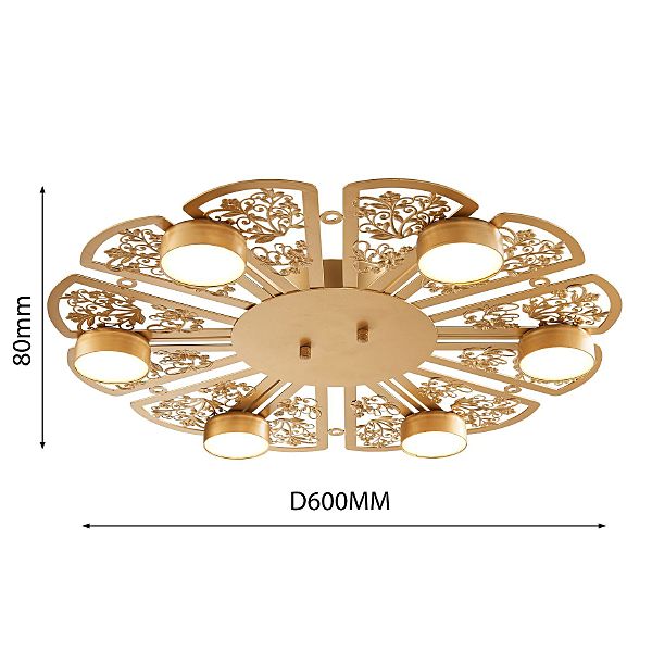 Потолочная люстра Ornamentum 2605-6C