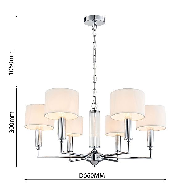 Подвесная люстра Laciness 2607-6P