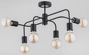 Потолочная люстра Linio Black 25496