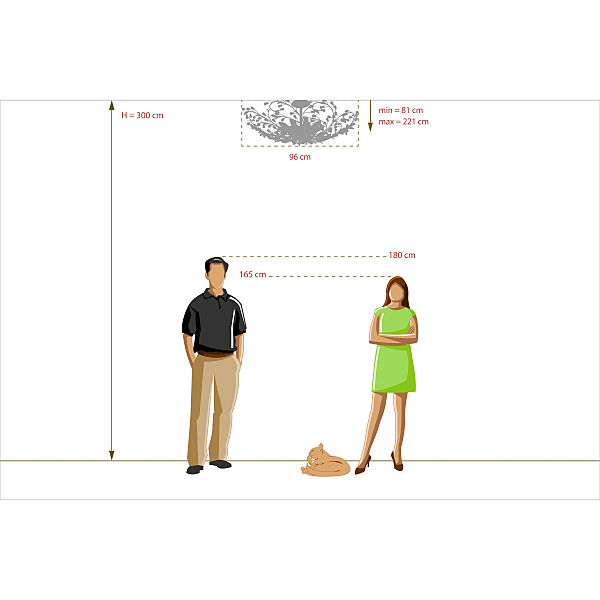 Потолочная люстра Виола 298013309