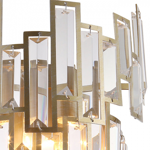 Настенное бра Элиан 0002/2W-SRGD