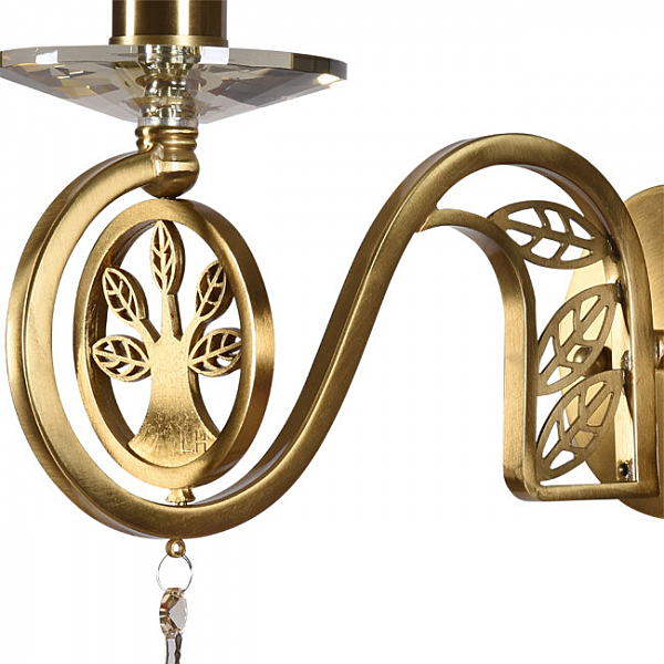 Настенное бра Ауэрель 2031/1W-BRGD-CGN