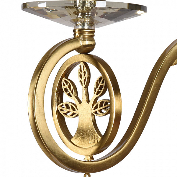 Настенное бра Ауэрель 2031/1W-BRGD-CGN