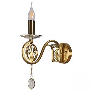 Настенное бра Ауэрель 2031/1W-BRGD-CGN