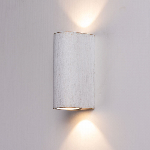 Уличный настенный светильник Doppio A3502AL-2WG