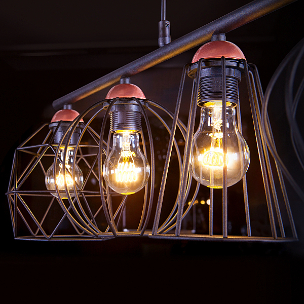 Светодиодная лампа Eurosvet Classic FD 6W 4200K E27 (A60 спираль прозрачный)