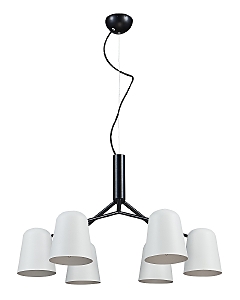 Подвесная люстра Enrique ENRIQUE SP6 BLACK/WHITE