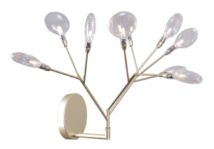 Настенное бра Evita EVITA AP9 GOLD/TRANSPARENT