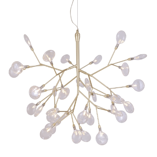 Подвесная люстра Evita EVITA SP36 GOLD/TRANSPARENT