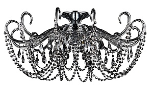 Потолочная люстра Imperia IMPERIA PL6 CHROME/SMOKE