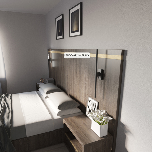 Настенное бра Largo LARGO AP12W BLACK