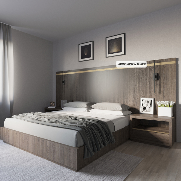 Настенное бра Largo LARGO AP12W BLACK