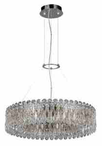 Подвесная люстра Lirica LIRICA SP10 D610 CHROME/GOLD-TRANSPARENT