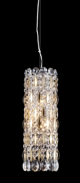 Светильник подвесной Lirica LIRICA SP3 CHROME/GOLD-TRANSPARENT