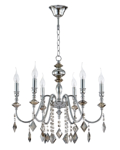 Подвесная люстра Mercedes MERCEDES SP6 CHROME/SMOKE