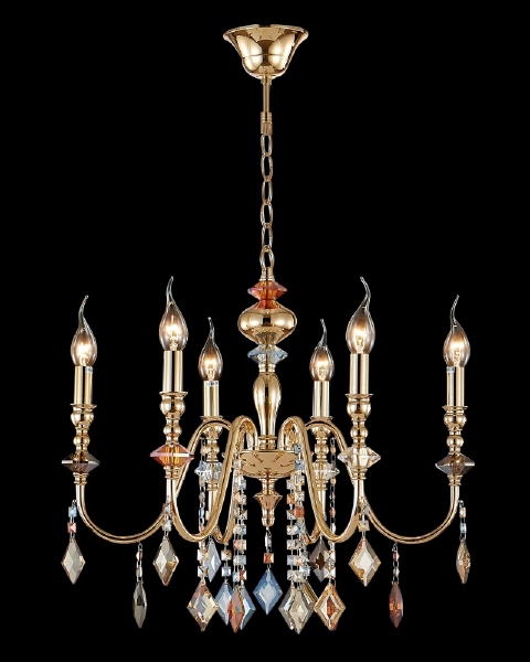 Подвесная люстра Mercedes MERCEDES SP6 GOLD/COLOR