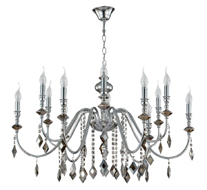 Подвесная люстра Mercedes MERCEDES SP6+6 CHROME/SMOKE