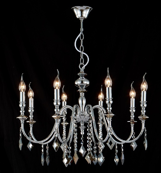 Подвесная люстра Mercedes MERCEDES SP8 CHROME/SMOKE