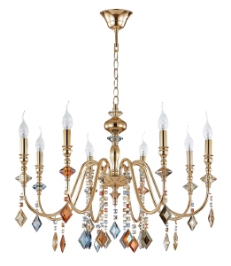 Подвесная люстра Mercedes MERCEDES SP8 GOLD/COLOR