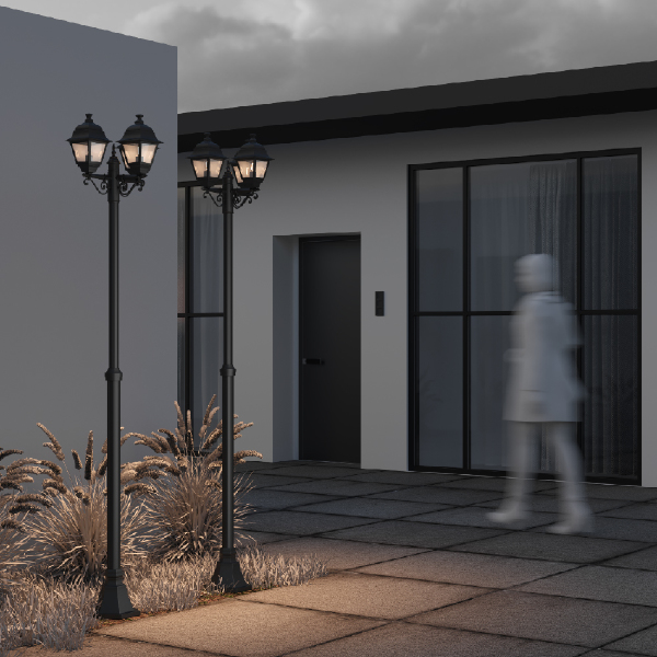 Столб фонарный уличный Abbey Road O003FL-03B